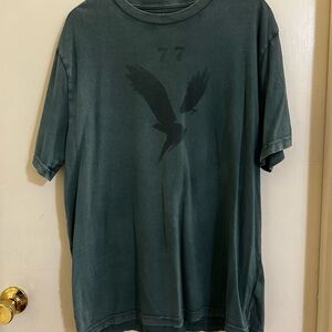 American Eagle Outfitters Forest Green Eagle Tee